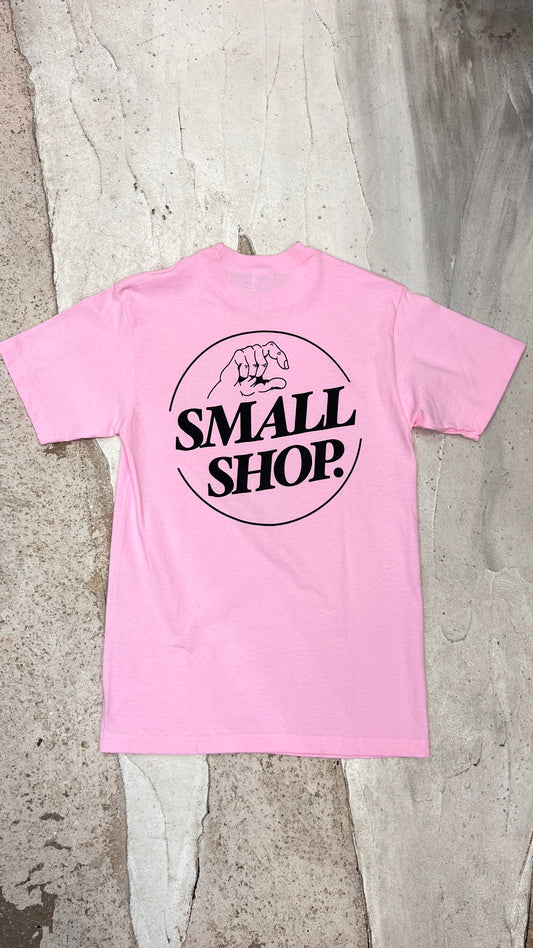 Small Shop Logo Tee - Pink