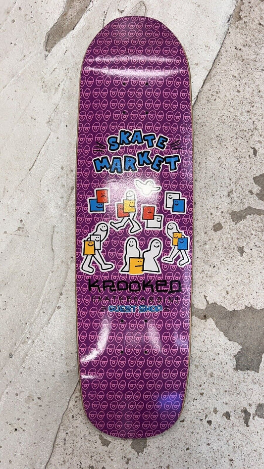 Krooked Gonz Skate Market Collab